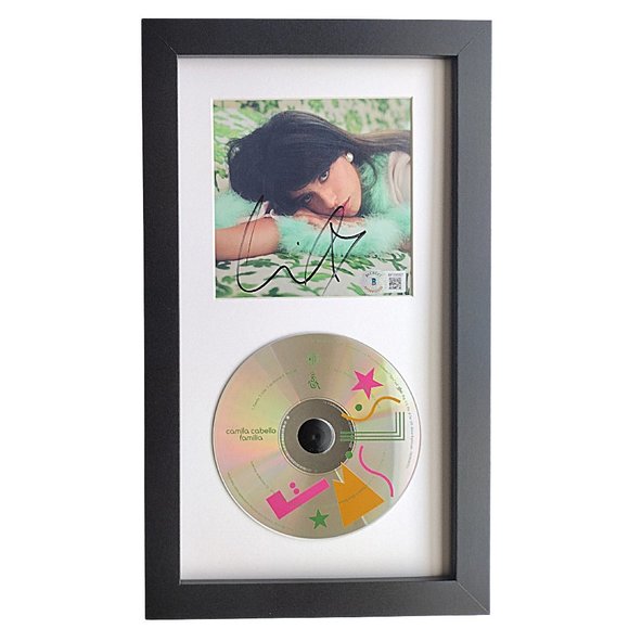 Camila Cabello Autographed Familia Framed CD Beckett Signed Album Fifth Harmony - Picture 1 of 5